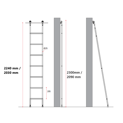 Stumdomų Kopėčių Sistema STEP 2030